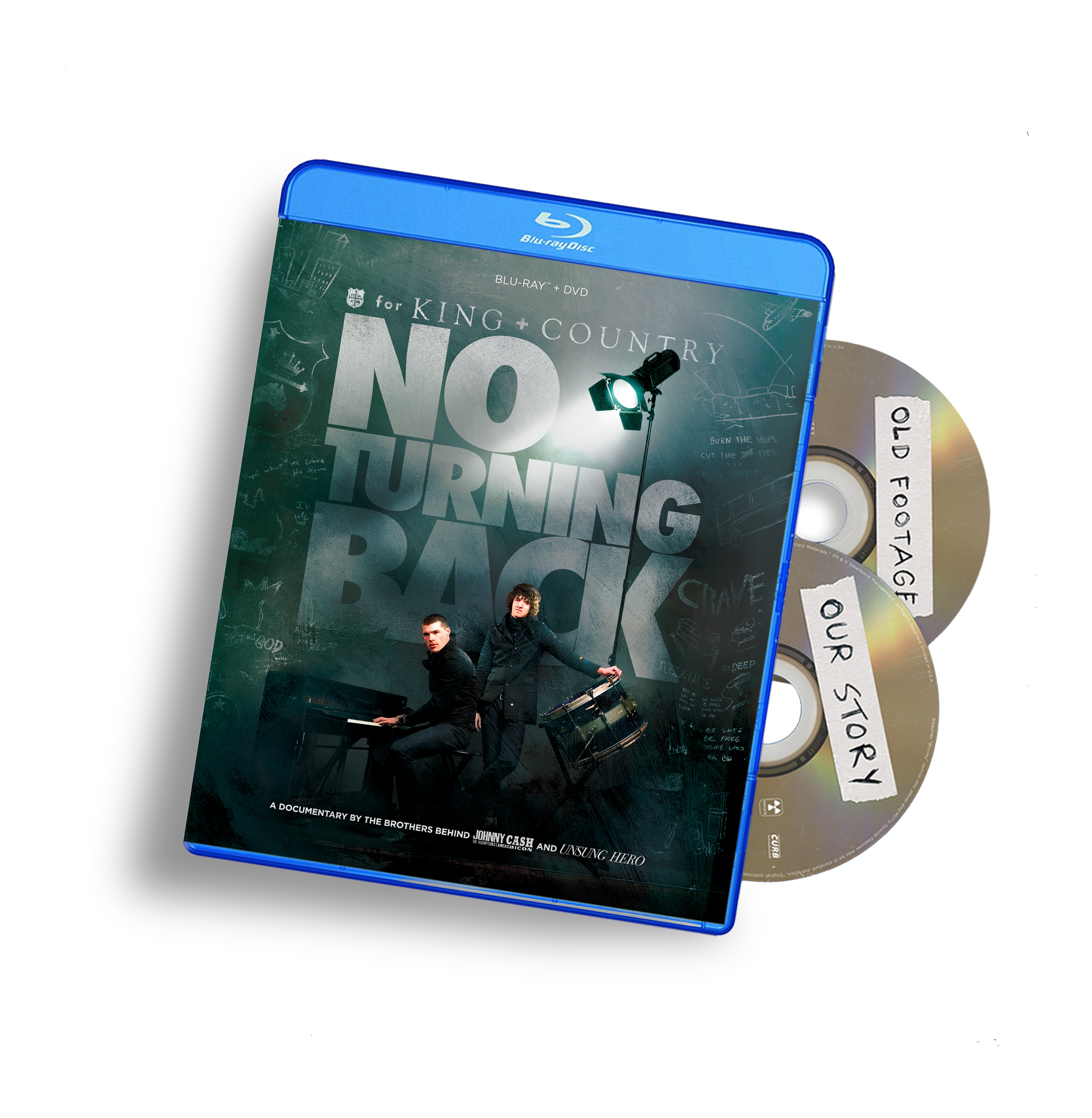 for KING + COUNTRY: No Turning Back Blu-Ray and DVD **Pre-Order